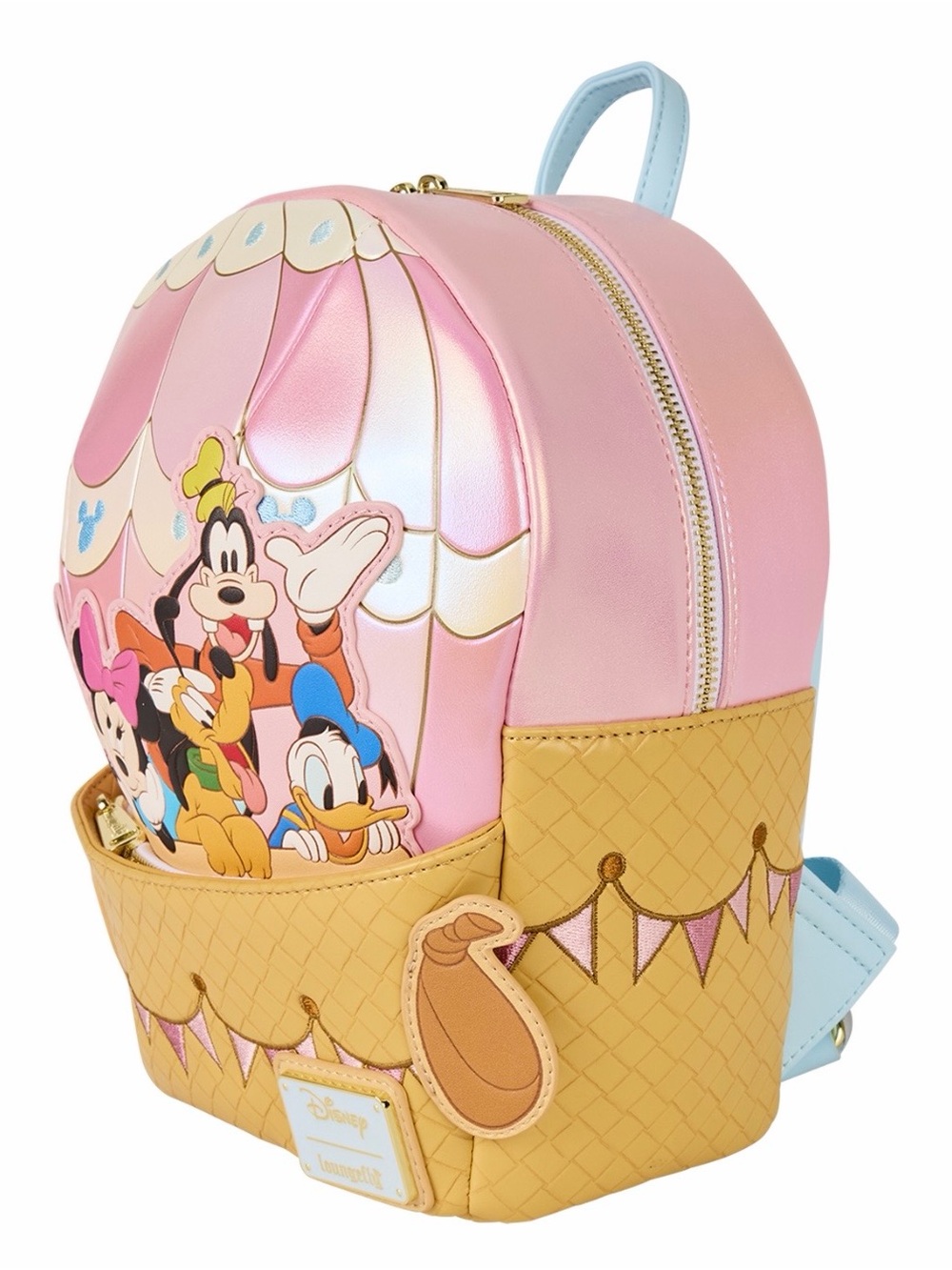 Loungefly Disney Mickey & Friends Hot Air Balloon
Figural Mini Backpack 🆕 - Picture 3 of 7